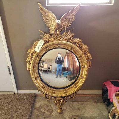Convex Mirror with Frame
Measures approx. 47