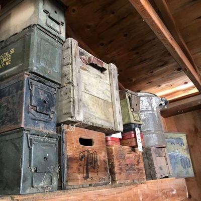 Ammo Cans And Woden Crates
Ammo Cans And Woden Crates