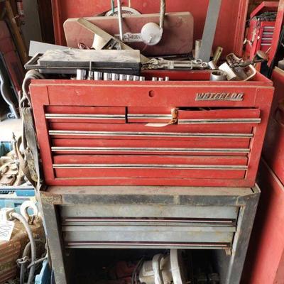 2 Tool Boxes Full of Tools
Snap-on metric sockets 3/8