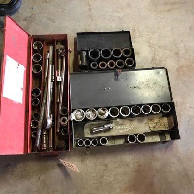 Large socket sets, Snap-On, Pittsburg And Other Brands
Large socket sets, Snap-On, Pittsburg And Other Brands