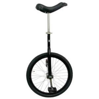Fun Matte Black 20 Unicycle with Alloy Rim