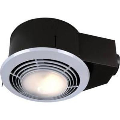 Broan-Nutone QT9093WH Bathroom Heat  Fan  Light  Night-Light with Switch