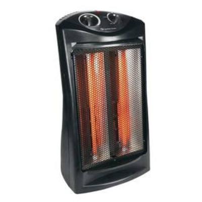 Comfort Zone CZQTV007BK Radiant Quartz Tower Heater