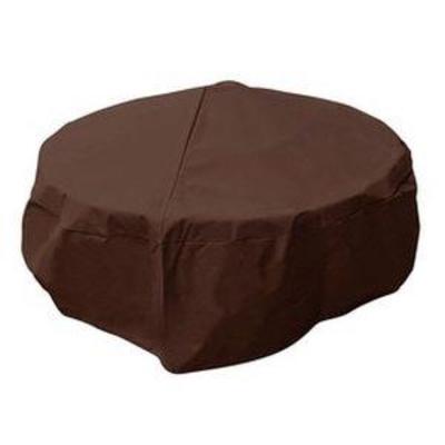 elemental 38-in Brown Round Firepit Cover