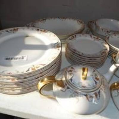 Beautiful Set of Porcelain Dinnerware