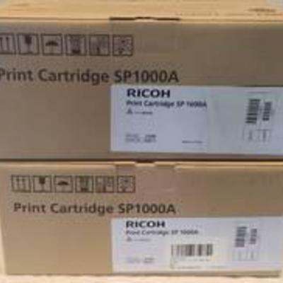 Lot of 2 Boxes of Ricoh Printer Cartridge SP 1000A