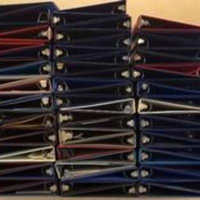 Large Lot of 2 in. Binder ~ Various Styles & Colors