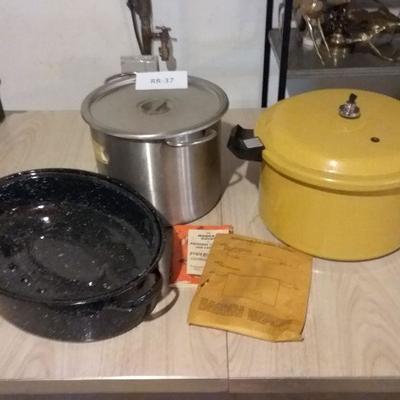 Pressure Canner, Stock Pot, and Roaster