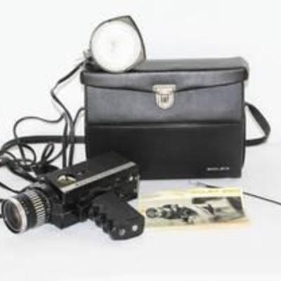 BOLEX 280 Macrozoom Vintage Video Camera with Case and includes Manual