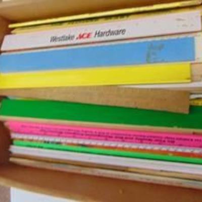 Large Selection of Advertisement Rulers