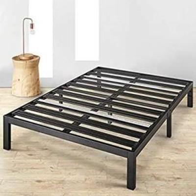 Best Price Mattress Twin Bed Frame - 14 Inch Metal Platform Beds [model E]