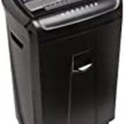 AmazonBasics 24-Sheet Cross-Cut Paper, CD and Credit Card Home Office Shredder with Pullout Basket