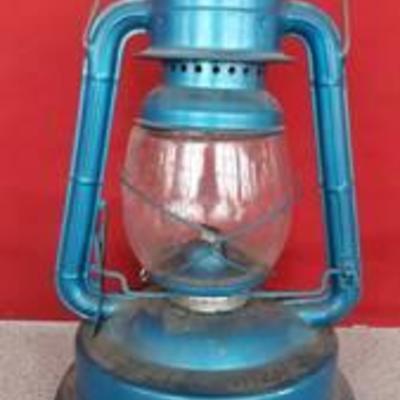 Dietz No.1 Kerosene Lantern Blue