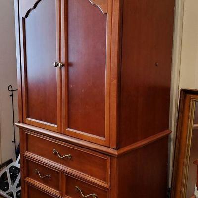 Cherry Cabinet with Drawers