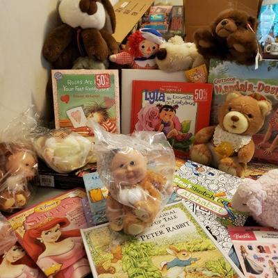 Childrens Books, Stuffed Animals New