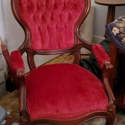 Atq Victorian Parlor Chair