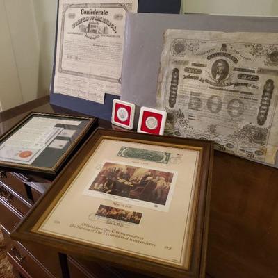 Confederate Loan Documents +
