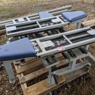 (4) Adjustable Bench Press Benches