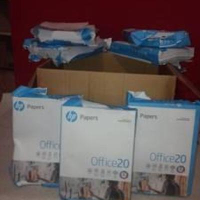 Box of HP Office 20 Reams of Paper