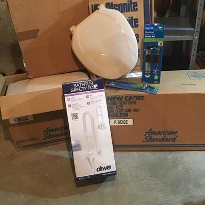 Plumbing & Brand Spanking New Toilet