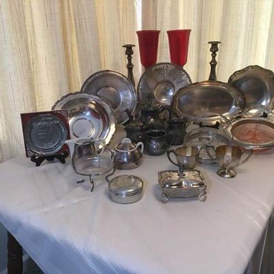 Silver Plate for Entertaining