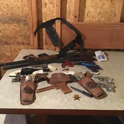 Mid-Century Toy Guns & BB Guns