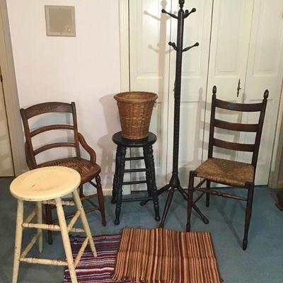 Vintage Stools, Chairs, & More