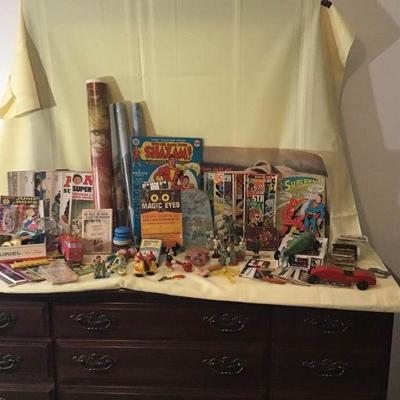 Mid-Century Comics, Toys, Figurines, Trading Cards & More