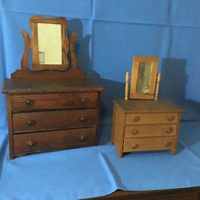 Antique, Early Jewelry Boxes