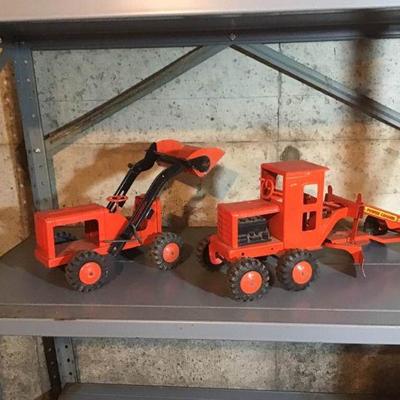 Mid-Century Metal Road Construction Toys #2
