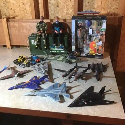 Toy Airplanes & G.I. Joes
