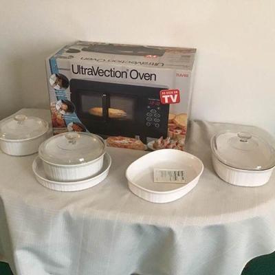 New Ultra VECTION Oven & Corning Ware