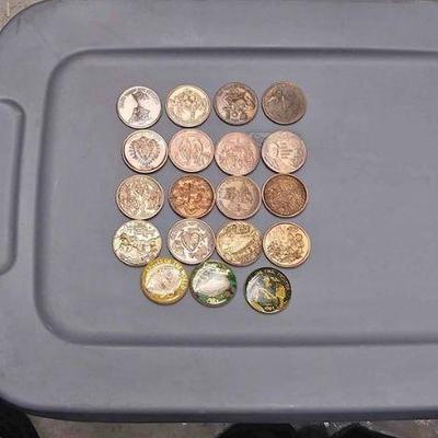 https://www.ebay.com/itm/114168085898 Box070AF 19 KREWE OF PEGASUS MARDI-GRAS BRONZE HEAVYS, MULTI'S. $25.00