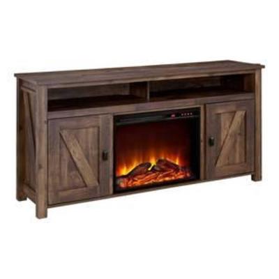 Ameriwood Home Farmington Electric Fireplace TV Console for TVs up to 60 UNKNOWN IF COMPLETE