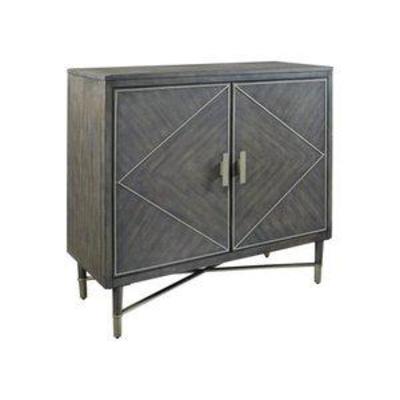 Aidanburg Accent Cabinet Antique Black - Signature Design by Ashley NOT INSPECTED OUTSIDE OF BOX