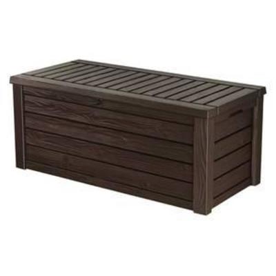 70 Downro150 gallon Deck Box 25.4H - Brown - Keterd-FinishChalk
