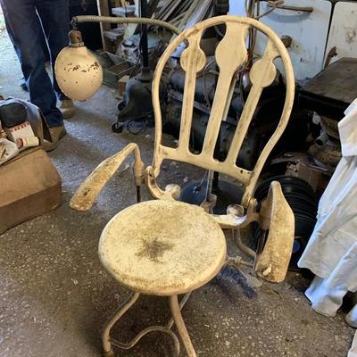 Dental exam chair