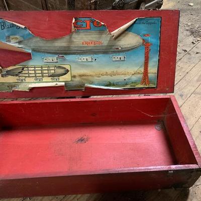 Vintage erector box