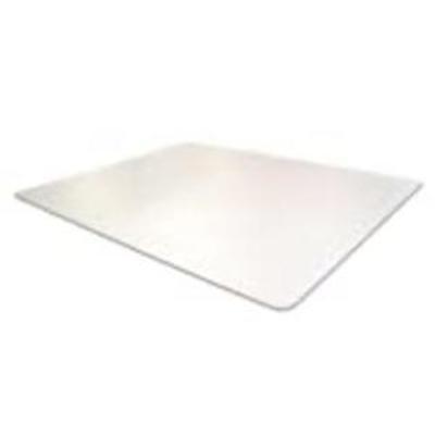 Desktex PVC Smooth Back Desk Mat, Rectangular, Embossed Surface, 17 x 22 Inches, Clear (FPDE1722V)