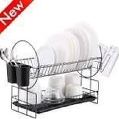 DTemple 2-Tier Dish Drying Rack