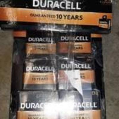 Assorted Lot of C12 and AA4 & D2 Batteries by Duracell