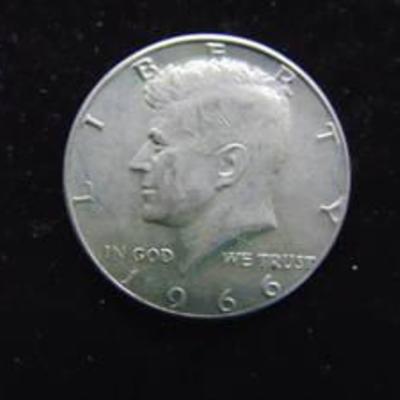 1966 Kennedy Half Dollar - Circulated - Ungraded