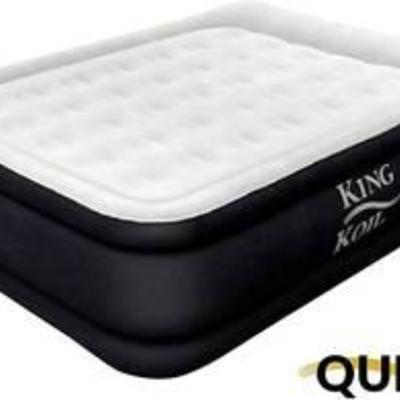 King Koil Queen Air Mattress With Built-in Pump - Best Inflatable Airbed Queen