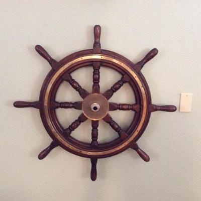 MVF097 Ship's Steering Wheel