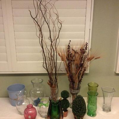 MVF025 Art Glass Vase, Giant Beer Glass & More