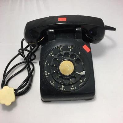 https://www.ebay.com/itm/124123568321 KB0023: Vintage Western Electric Bell System G1 Rotary Telephone in Black