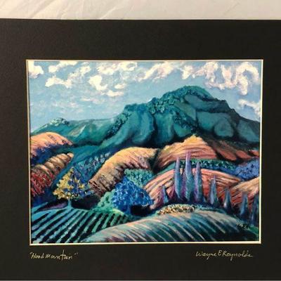 https://www.ebay.com/itm/114166292985 LAN9947: Wayne E Reyolds Hood Mountain Print Art $65 Local Pickup
