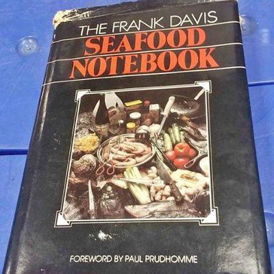 https://www.ebay.com/itm/114182808848 AB0203 COOKBOOK SEAFOOD NOTE BOOK $40.00 BY THE LATE FRANK DAVIS AUTOGRAPHED BOX 75 AB0203