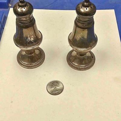 https://www.ebay.com/itm/114163323813 RSB0004 PAIR OF STERLING SILVER SALT & PEPPER SHAKERS $120.00 TOTAL WEIGHT 188 GRAMS