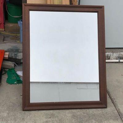 https://www.ebay.com/itm/114154232186 LAN753: XXL Wood Frame Mirror $20